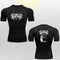 Playera Deportiva Elástica con Estampado 2D de Secado Rápido para Hombre