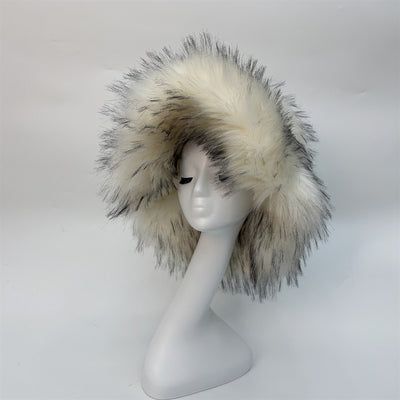 Gorro de Piel de Mapache Versátil y Elegante - Image 2
