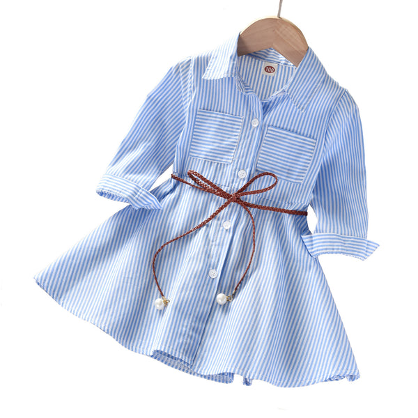 Vestido Infantil Estilo Western para Bebés y Niñas