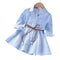 Vestido Infantil Estilo Western para Bebés y Niñas