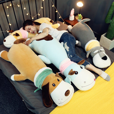 Almohada de Pierna Schnauzer de Peluche para Niñas - Image 4