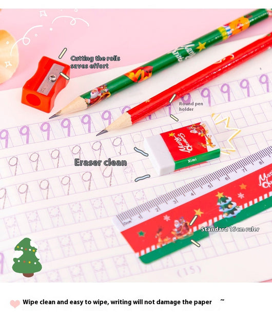 Set de Papelería Creativa para Regalos Navideños - Útiles Escolares Prácticos - Image 10