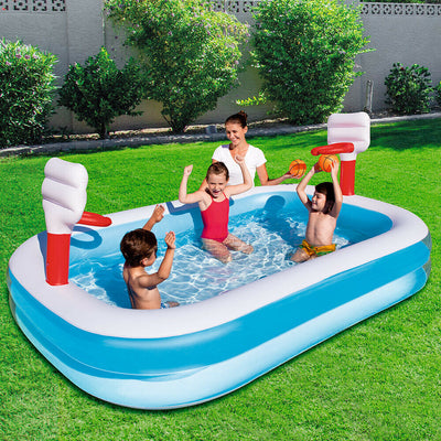 Piscina Inflable Familiar para Básquetbol con Profundidad Aumentada - Image 7