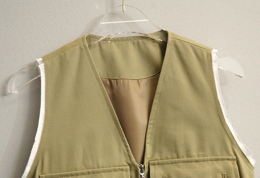 Chaleco de Trabajo Corto para Mujer - Estilo Versátil y Moderno - Image 13