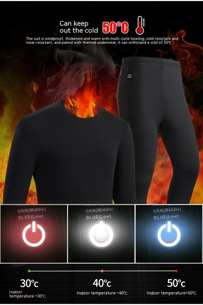 Traje Térmico Inteligente con Calefacción Eléctrica para Cuerpo Completo - Image 12