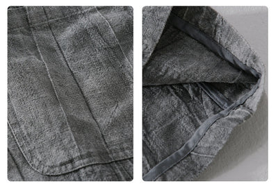 Camisa Suelta de Lino para Hombre - Diseño Minimalista y Versátil - Image 16