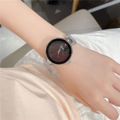 Reloj de Cuarzo Resistente al Agua con Malla Cielo Estrellado - Image 17
