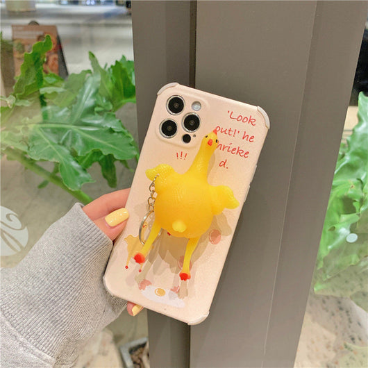 Funda para Celular con Diseño 3D de Pollito Ponedor - Image 9