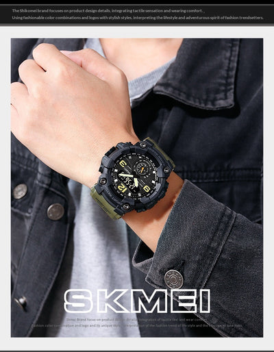 Reloj Deportivo Digital Resistente para Hombre con Pantalla Grande y Sincronización Electrónica - Image 11