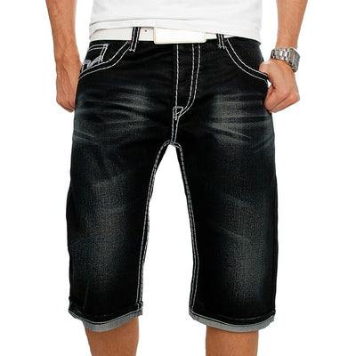 Pantalones de Mezclilla Casual para Hombre con Bolsillos Funcionales - Estilo Europeo y Americano - Image 15