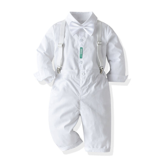 Trajes de Gala Infantiles: Overol Caballero y Vestido de Dama de Honor - Image 4