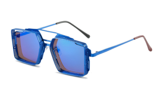 Gafas de Sol Steampunk Vintage Calado Metal para Hombre - Image 8