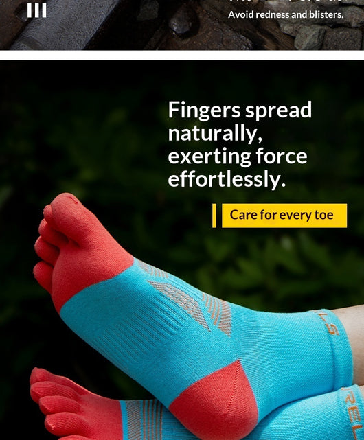 Calcetines de Senderismo de Algodón Transpirables y Absorbentes para Hombre y Mujer - Image 18