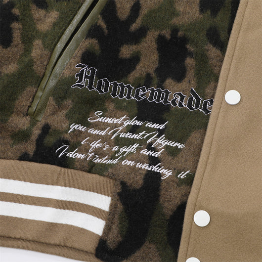 Uniforme de Béisbol Camuflaje Patchwork para Hombre - Image 7