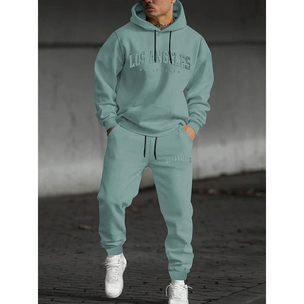 Suéter Casual Hombre con Estampado de Letras