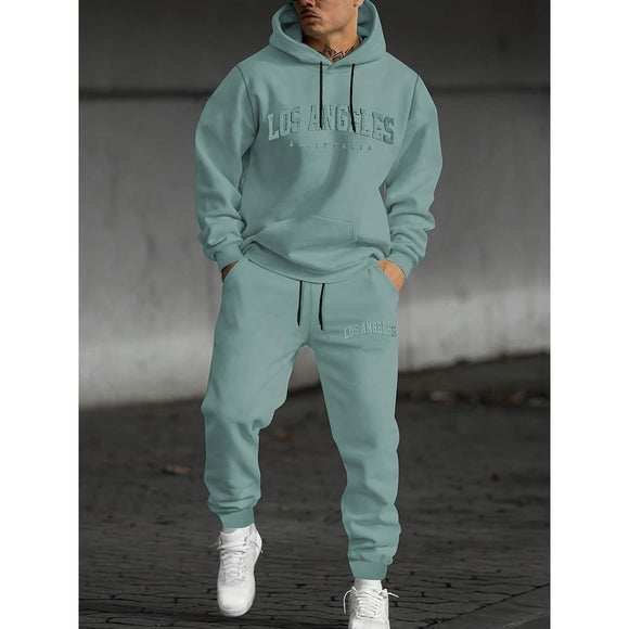 Suéter Casual Hombre con Estampado de Letras