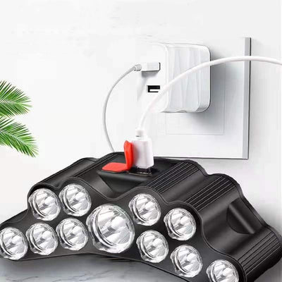 Linterna Frontal LED Impermeable para Pesca Nocturna - Image 10