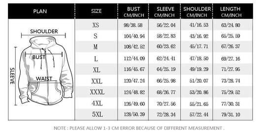 Sudadera Deportiva Plus Size con Estampado Gráfico y Cierre - Image 7