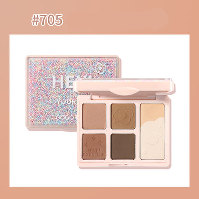 Paleta de Sombras Mate Bubble Gum - 6 Colores Mini - Image 5