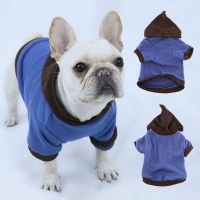Abrigo Polar Acolchado con Capucha para Perros