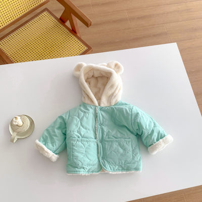 Ropa de Bebé Acolchada con Forro Polar Cálido - Image 16