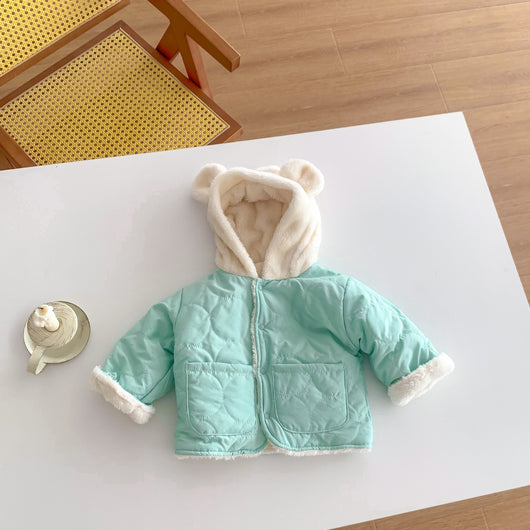 Ropa de Bebé Acolchada con Forro Polar Cálido - Image 16