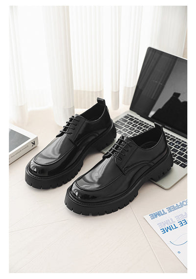 Zapatos Casuales de Cuero con Plataforma Elevadora - Image 10