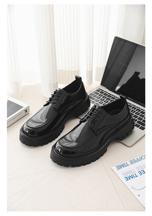 Zapatos Casuales de Cuero con Plataforma Elevadora - Image 10