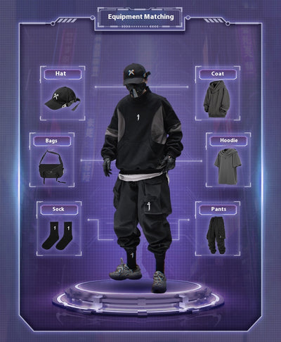 Pantalones Cargo Holgados de Trabajo con Bolsillos Grandes - Image 9