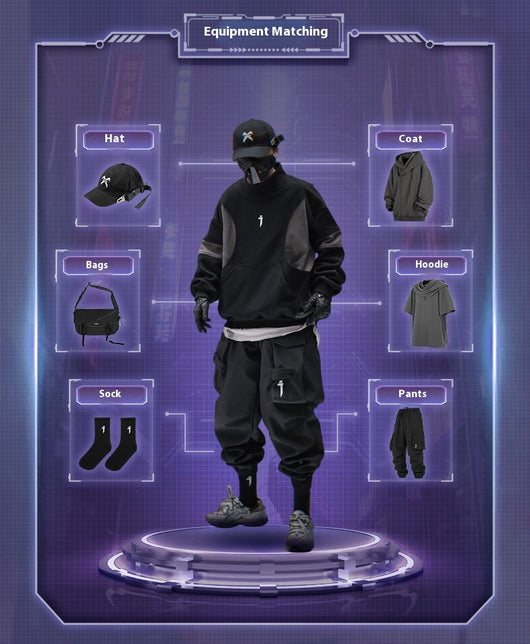 Pantalones Cargo Holgados de Trabajo con Bolsillos Grandes - Image 9