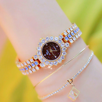 Reloj de Pulsera Multicolor para Mujer Acero Inoxidable Lujo Cuarzo Analógico - Image 4