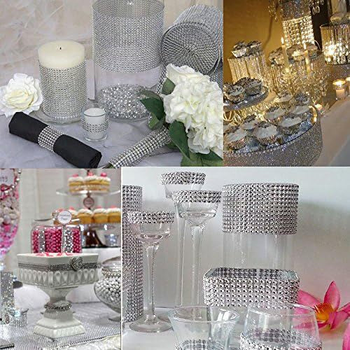 Joya de Ramo de Novia Diamante Hueco con Encaje Decorativo - Image 2