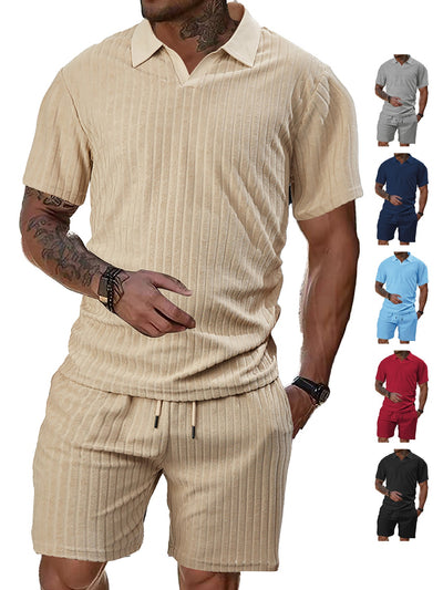 Pantalones Cortos Casuales para Hombre con Tela Jacquard Micro-elástica Transpirable - Image 21
