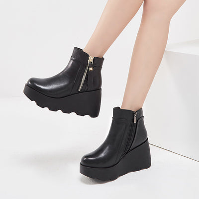 Botas de Algodón Forradas en Piel Sintética - Calidez y Confort para el Invierno - Image 3
