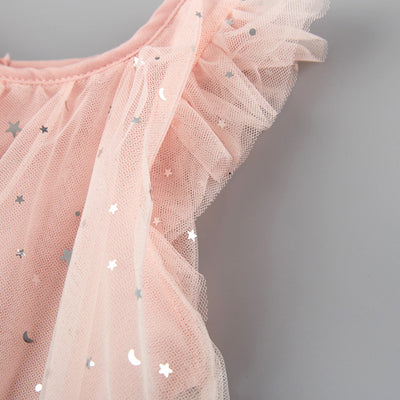 Vestido Infantil Princesa Verano con Bordado y Malla Delicada - Image 49