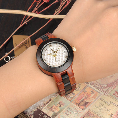 Reloj de Madera para Mujer Cuarzo Natural - Image 7