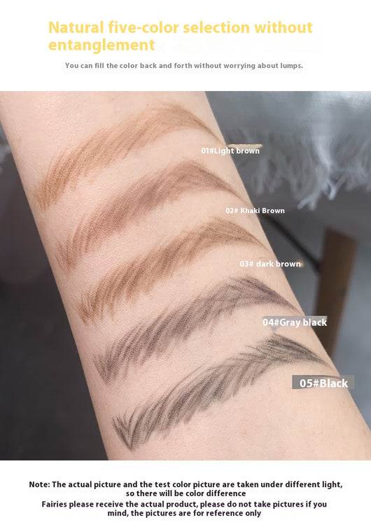 Lápiz de Cejas Ultra Fino Dorado Resistente al Desvanecimiento - Image 22