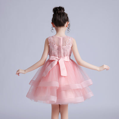 Vestido Coreano Clásico Ajustado para Niña - Image 4
