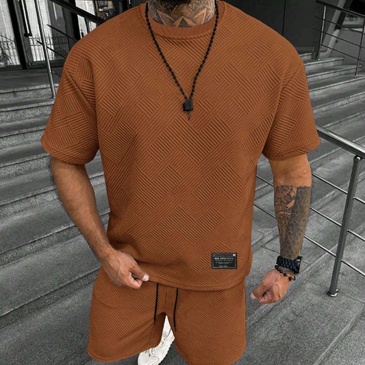Conjunto Corto Hombre: Playera y Shorts Cómodos y Frescos