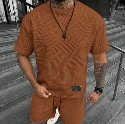 Conjunto Corto Hombre: Playera y Shorts Cómodos y Frescos