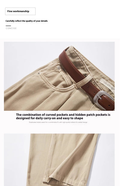 Pantalones Rectos de Tiro Alto para Mujeres Petite - Image 28