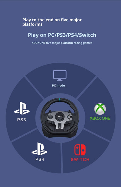 Volante de Carreras PXNV9 Compatible con PC, PS3, PS4 y Xbox One - Image 13