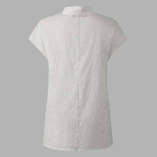 Camisa Suelta Casual de Manga Corta - Image 14