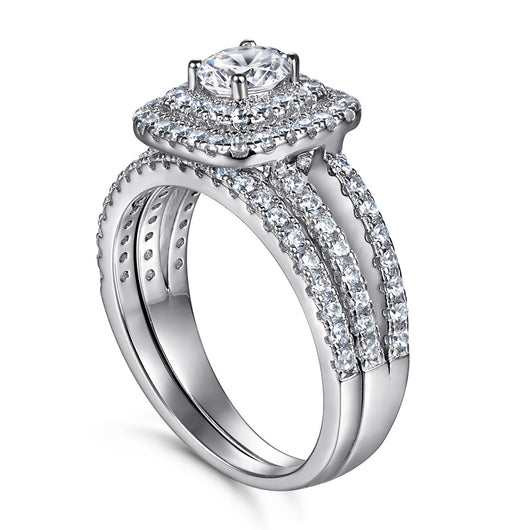 Anillo de Plata Esterlina 925 con Circón - Conjunto Elegante - Image 4