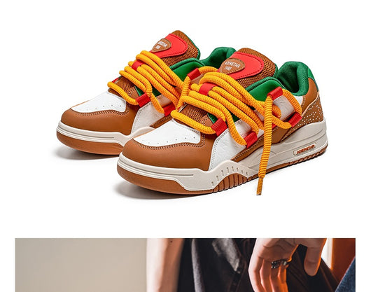 Tenis Retro Altos Hamburg Fries para Deportes y Estilo Casual de Verano - Image 10