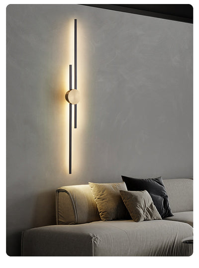 Lámpara de Pared Cobre Nordic Lujo para Sala y Pasillo - Image 17