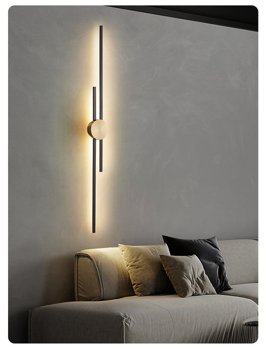 Lámpara de Pared Cobre Nordic Lujo para Sala y Pasillo - Image 17