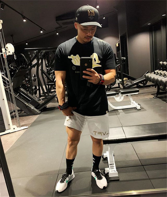 Shorts de Entrenamiento Deportivo Mesh Transpirable Secado Rápido para Hombre