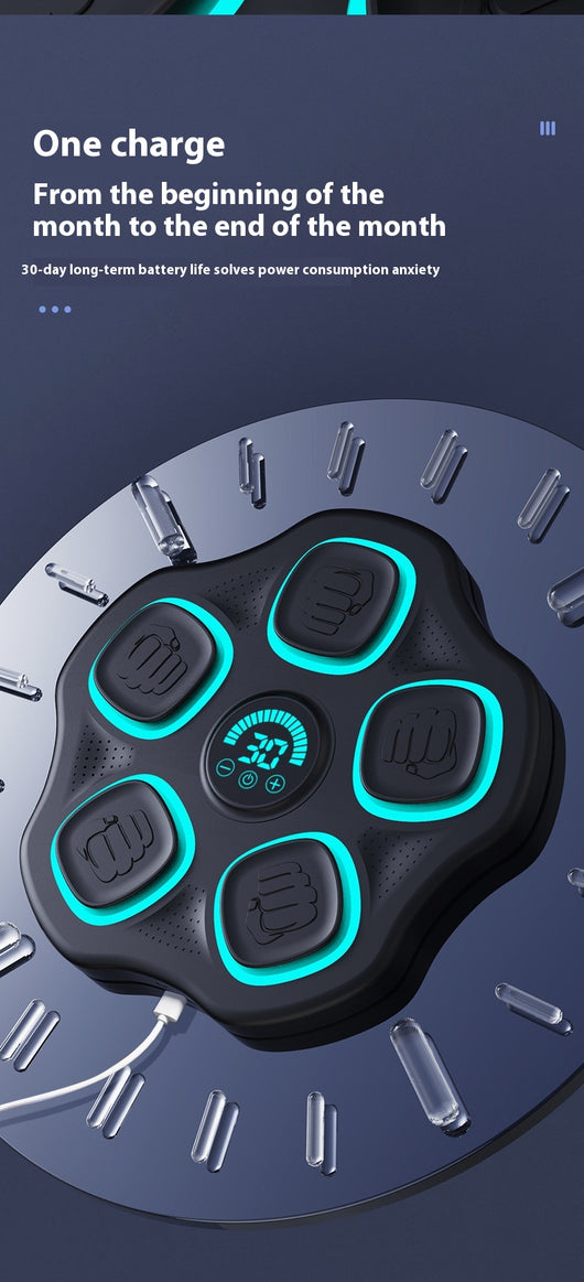 Saco de Boxeo Inteligente con Bluetooth y Música para Fitness - Image 11