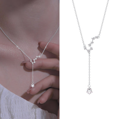 Collar Plata 925 Cadena Clavícula Mujer Lujo Nicho Verano - Image 12